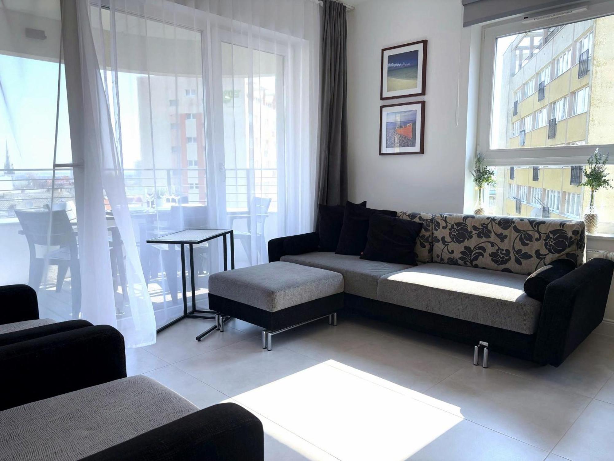 Sun Towers - Apartamenty Bryza - Apartamenty Z Parkingiem 斯维诺乌伊希切 外观 照片