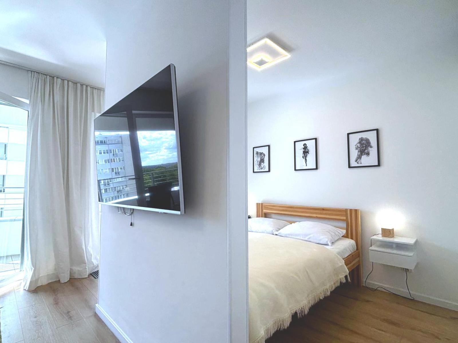 Sun Towers - Apartamenty Bryza - Apartamenty Z Parkingiem 斯维诺乌伊希切 外观 照片